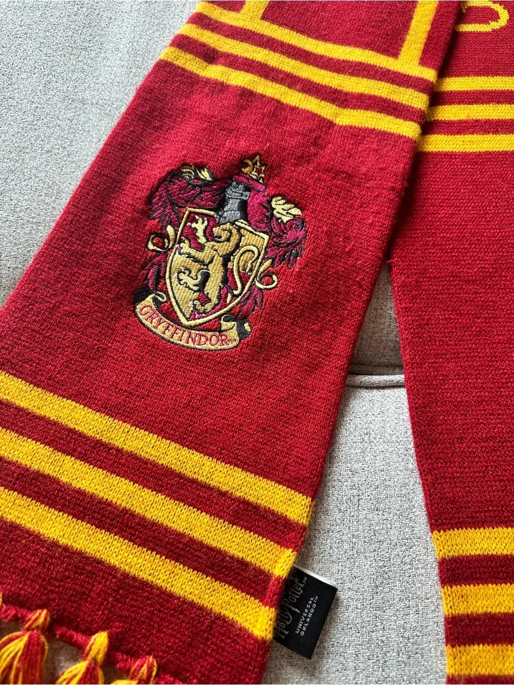Harry Potter Gryffindor scarf double sided